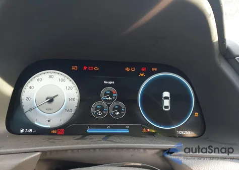 2021 Hyundai Sonata N Line z USA, uszkodzony, nr VIN 5NPEK4JC3MH125843